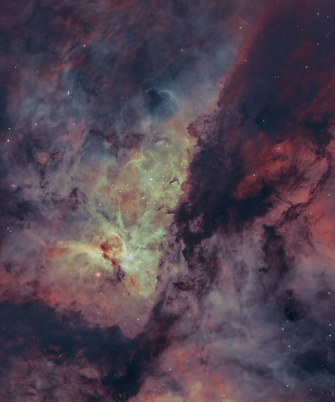 The Keyhole Nebula